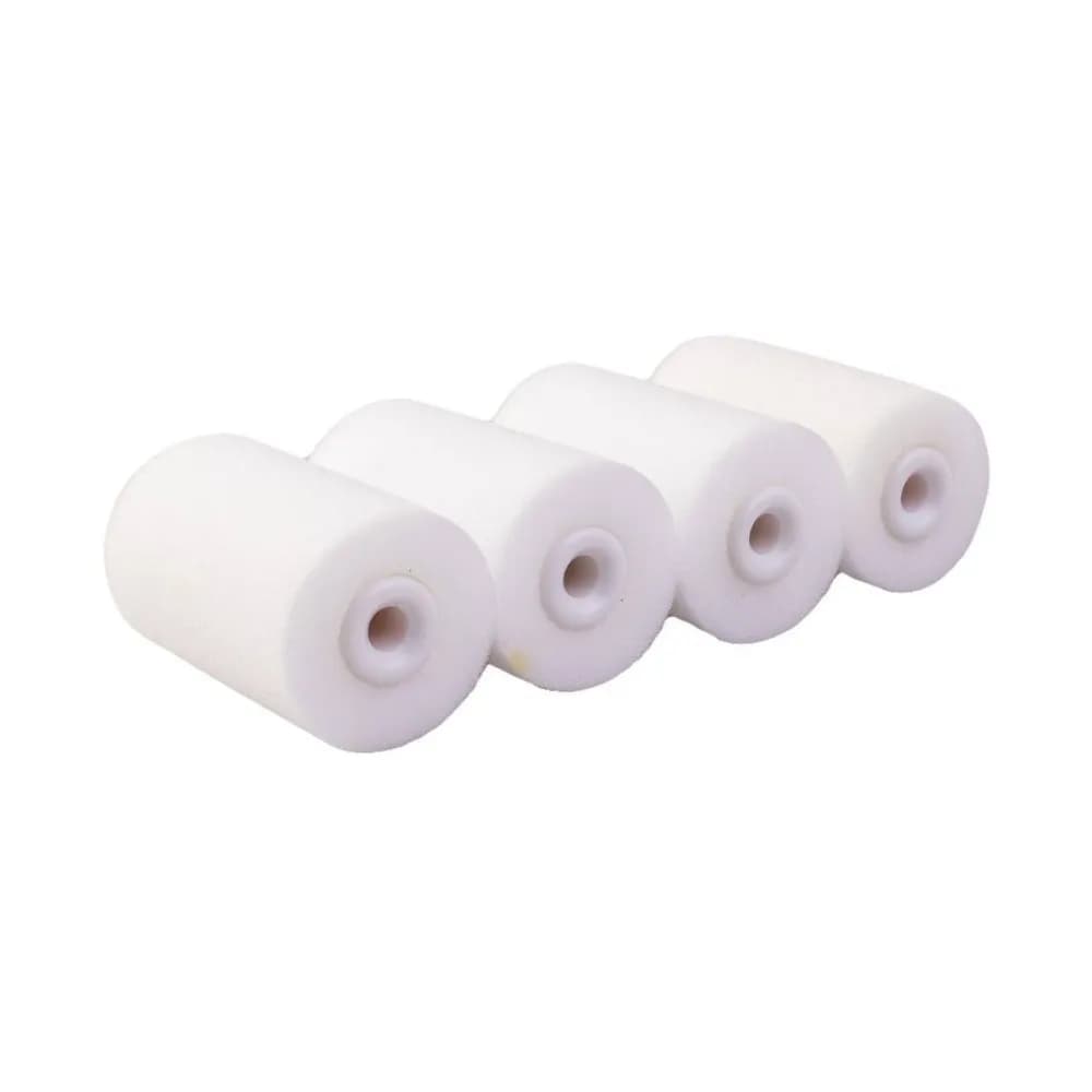 Set di Rulli per Pittura da 2 Pollici, Kit Multifunzionale con Rullo in Schiuma Liscia e Vassoio, Strumenti Fai-da-Te per Pittura Murale per Soffitti Alti