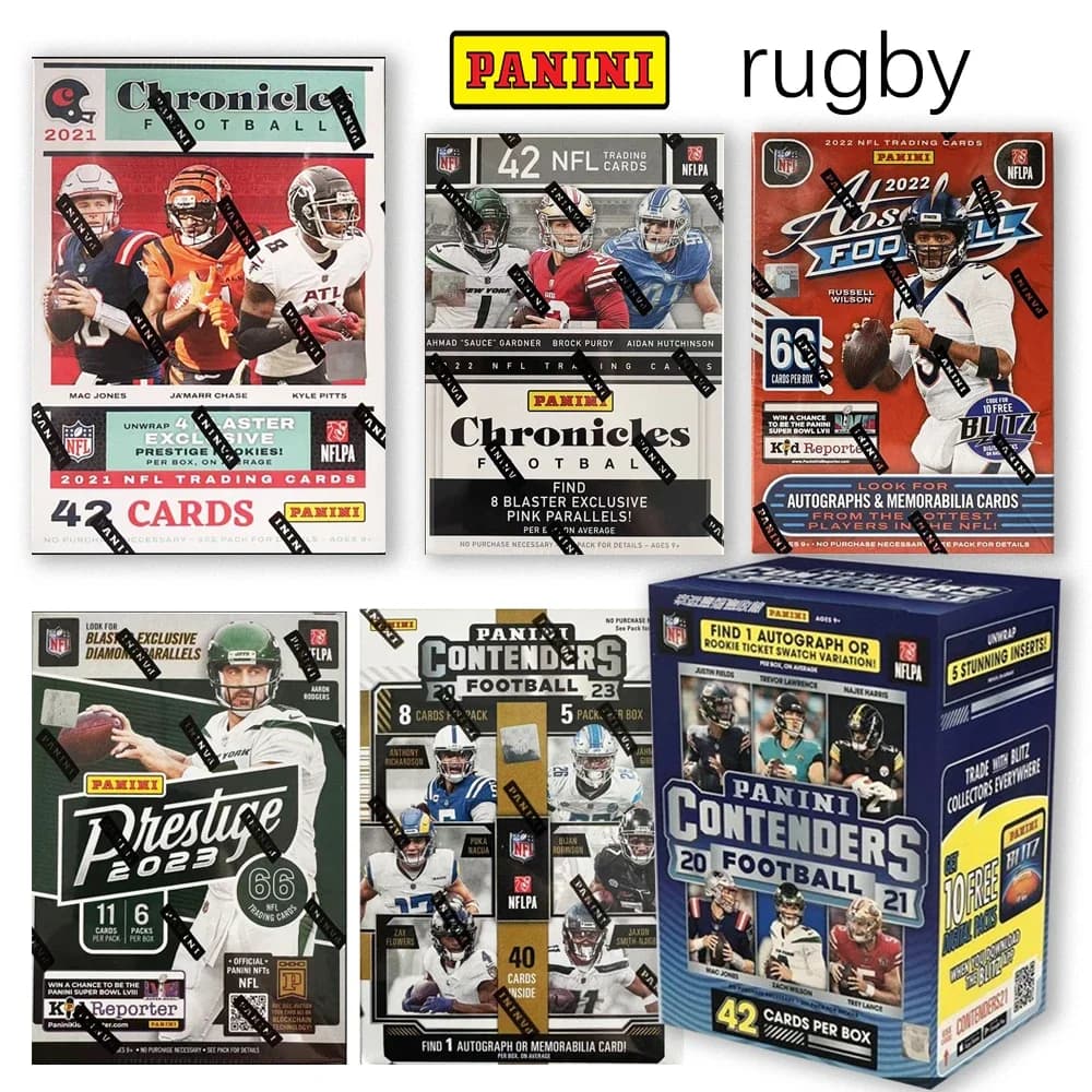 Carta Collezionabile NFL Panini, Patrick Mahomes Carta Rara Riflettente KABOOM Ufficiale Autentica Set Regalo Sorpresa per Ragazzi