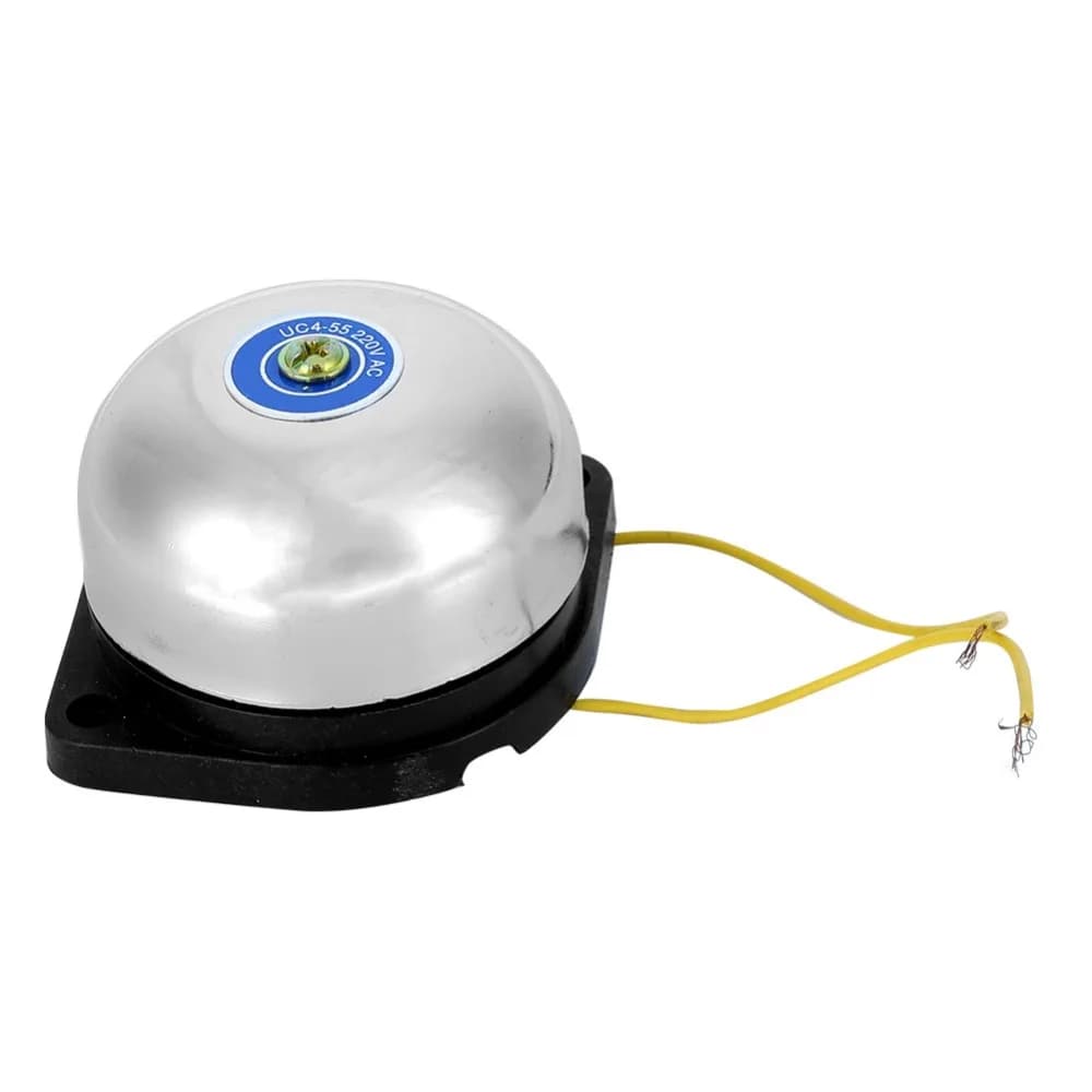 Segnale temporale Campanello elettrico da 2 pollici Tipo greve interna in acciaio inossidabile Allarme antincendio Gong No Spark Porta ad anello elettrico 220V 5W