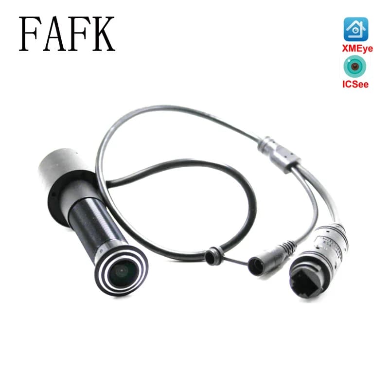 XMEYE 1080P HD Porta Occhio Foro H.265 Obiettivo da 2,1 mm Grandangolo 178 Gradi CCTV Rete Mini Spioncino POE Porta Telecamera IP P2P Onvif