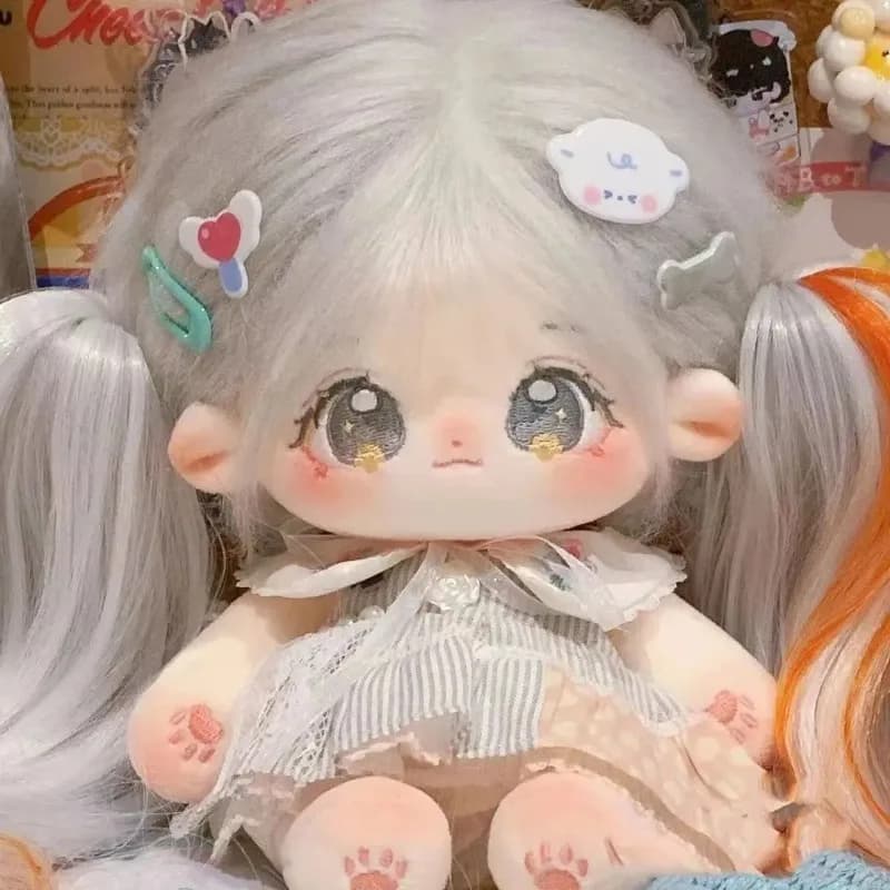 20cm Kawaii Idol Doll Plush Princess Doll Doll Farcito Baby Cotton Figure Plush Toys Fans Collection For Kids Birthday Gifts For Kids