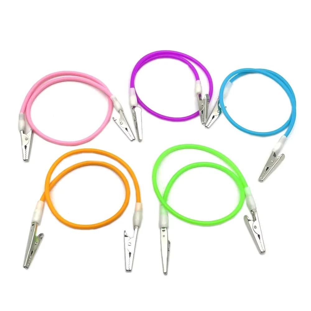 5 colori Forniture dentali orali Materiale Sciarpa Clip/Porta tovaglioli/Corda a molla Materiale per odontoiatria Portatovaglioli Strumenti per dentisti