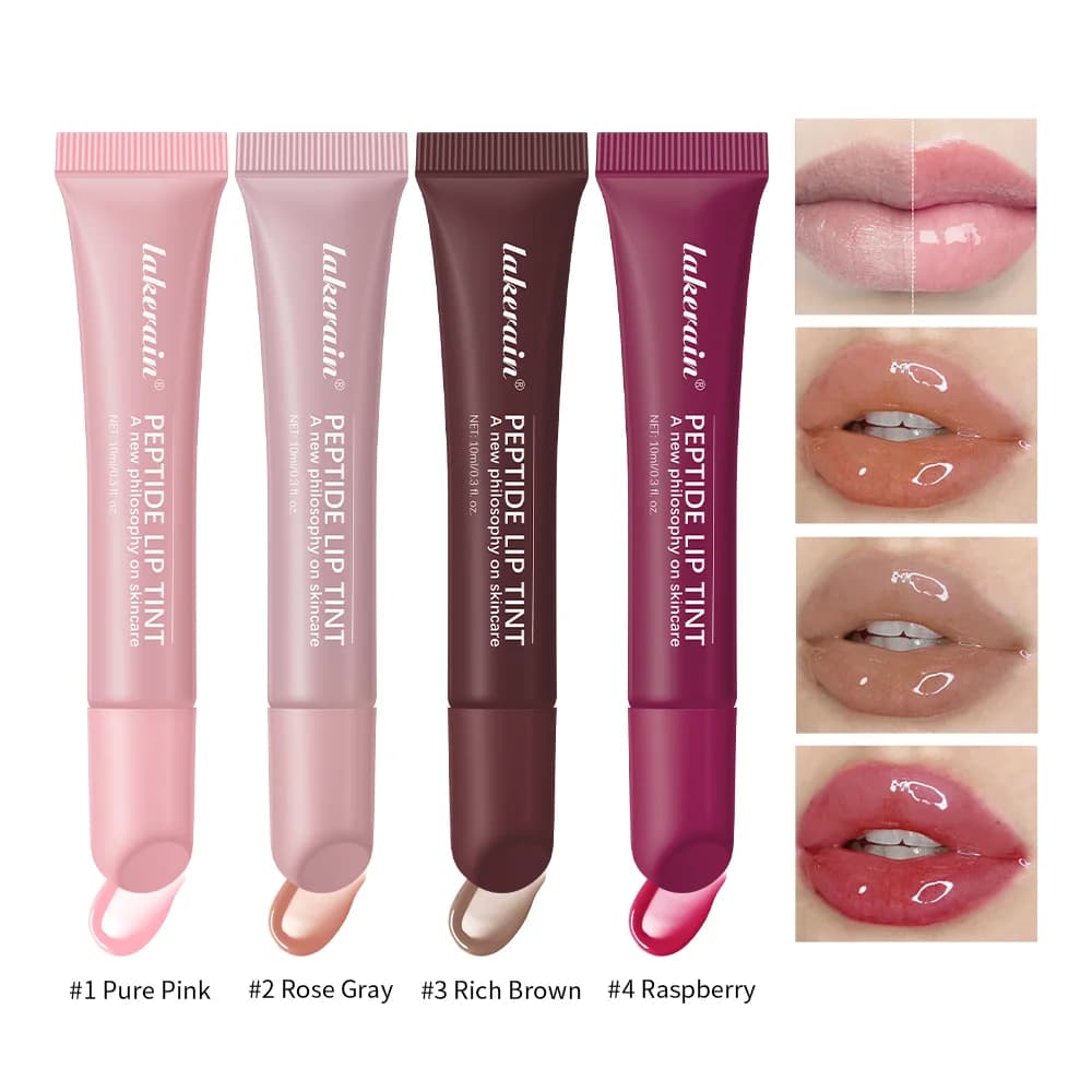 Lucidalabbra long-lasting moisturizing lip gloss Clear Cosmetic lips suitable for phone case 4 colors for phone C