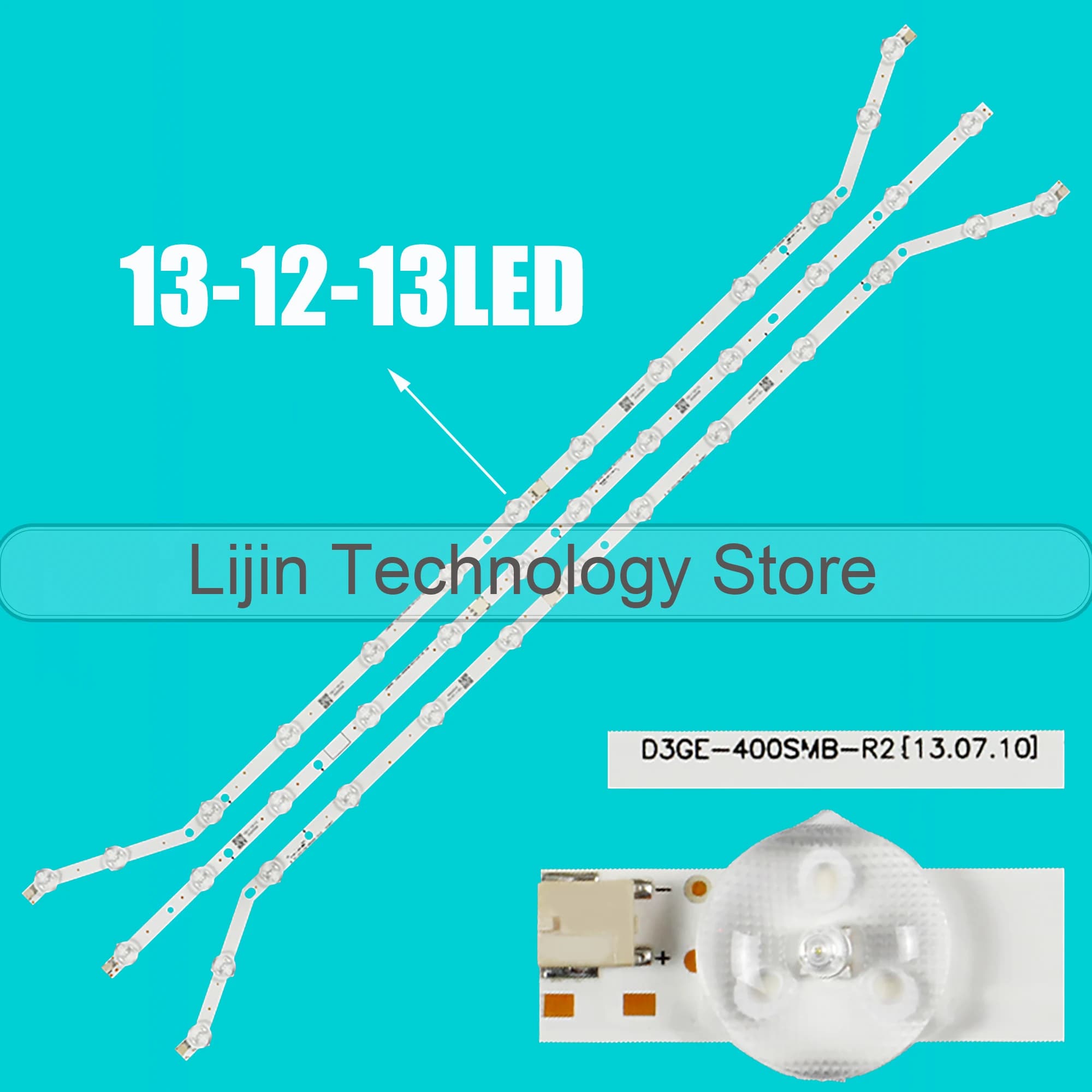 Striscia LED per UN40H5100AG UN40FH5040 UE40EH5047 UE40EH5050 UE40EH5057 UE40H5203 UA40H5303 UN40EH5300G UN40FH6203 UN40FH5303