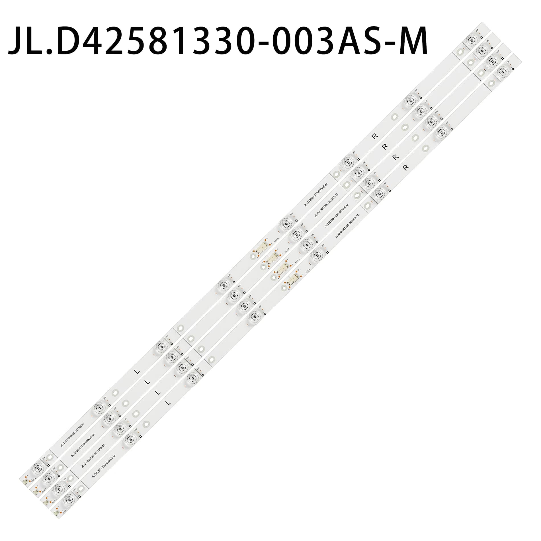 Striscia LED JL.D42581330-003AS-M 43H6E 43RGE 43R6E JHD425S1U51-T0 TH-43FX500C TH-43FX520C 43H7608 43R6109 LC-43N7003U H43AE6250UK