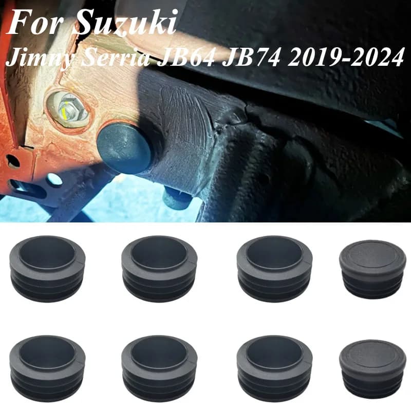 8 Pezzi Tappi Impermeabili per Fori del Telaio Tubolare per Suzuki Jimny Sierra JB64 JB74 2019-2024
