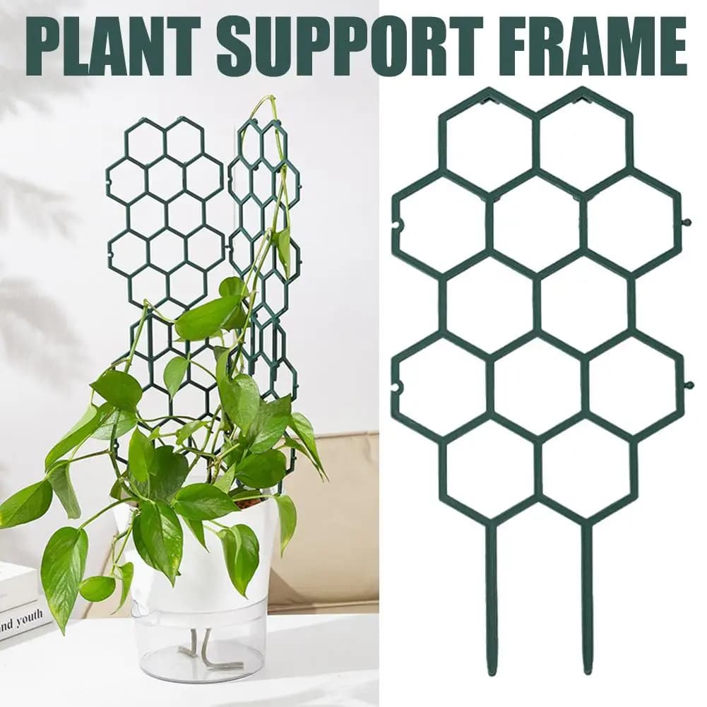 Supporti in plastica impilabili per piante rampicanti, da 3/5 pezzi, accessori per giardino, viti, edera, fiori, vasi, estensioni