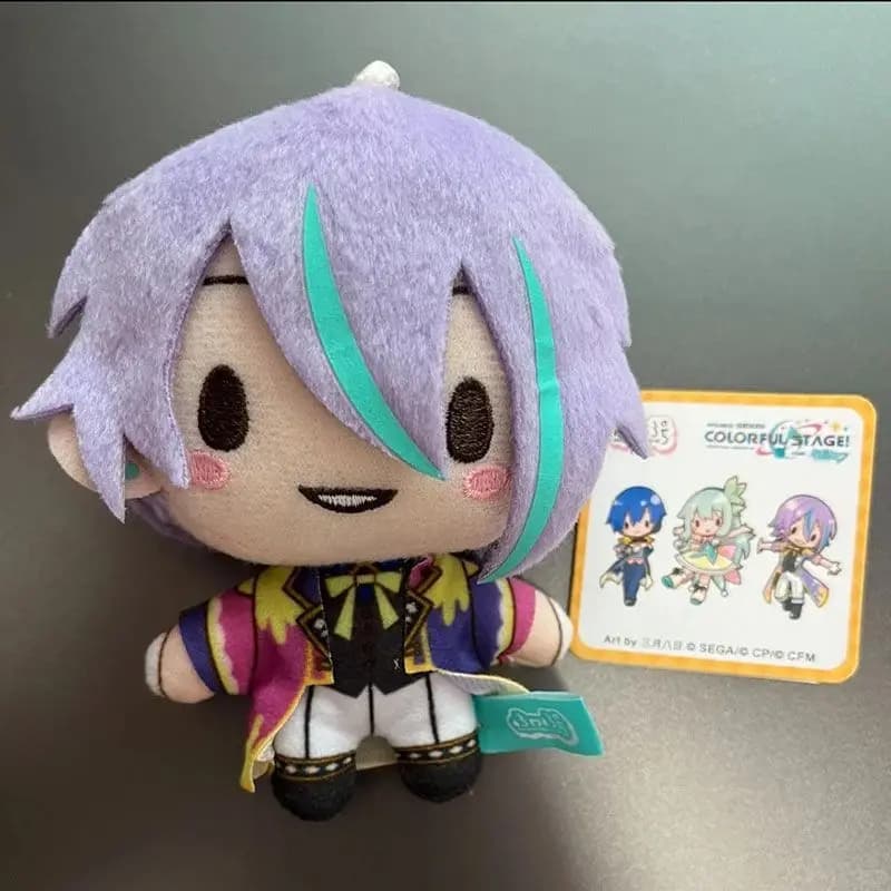 10cm Pjsk Plush Keychain Project Sekai Kamishiro Rui Stuffed Plushie Pendant Yoisaki Kanade Kawaii Backpacks Ornaments Toy Gift