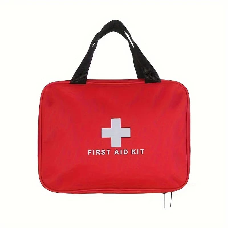 Kit di Pronto Soccorso, Set Medico Compatto Premium per Emergenze, Ideale per Casa, Ufficio, Auto, Viaggi, Attività all'Aperto, Campeggio