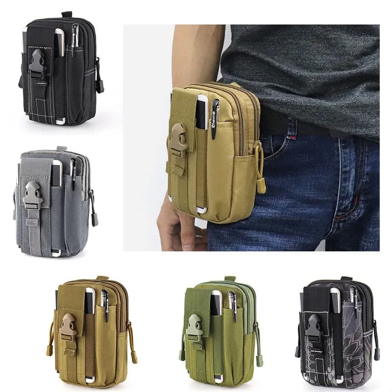 Borsa tattica per le gambe Fanny Pack Uomo Camouflage Equitazione Locomotiva Cintura multifunzionale Leggings Borsa Appesa Marsupio Packs Pochete