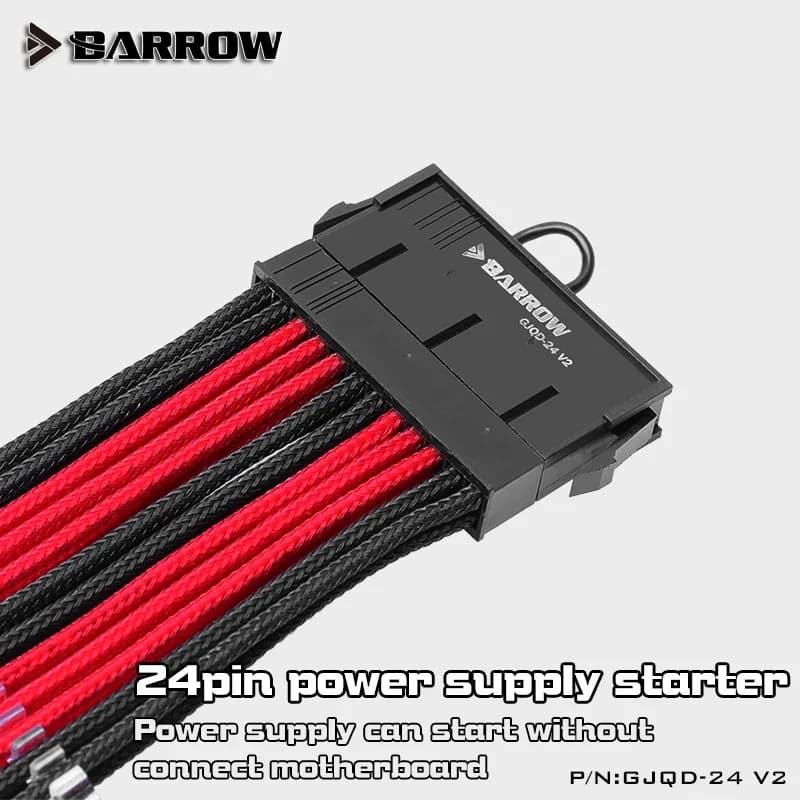 Avviatore di potenza per raffreddamento ad acqua Barrow PC, illuminazione pompa 12V, 5V, nessuna scheda principale, GJQD-24 V2