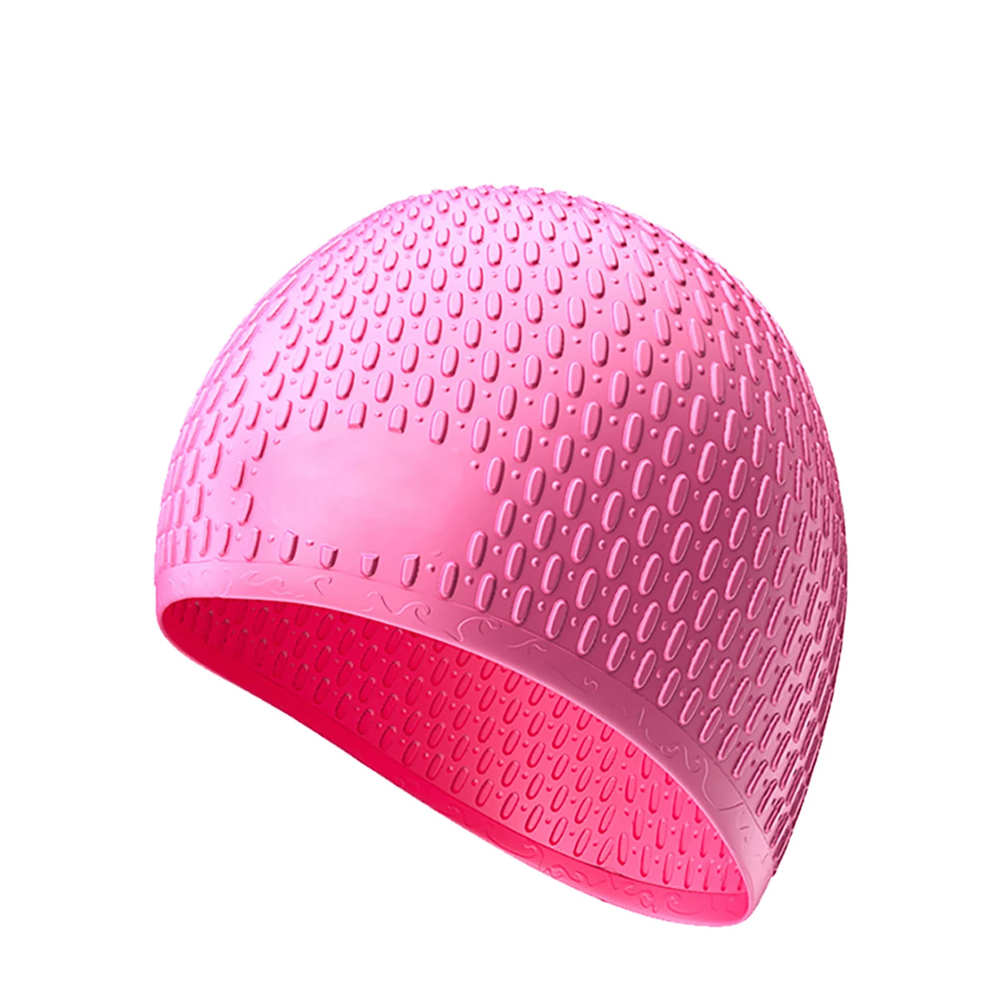 Swimming head water drop head swim head for children and girls in Silicone for adults swim head for long hair waterproof comfortable professional swimming