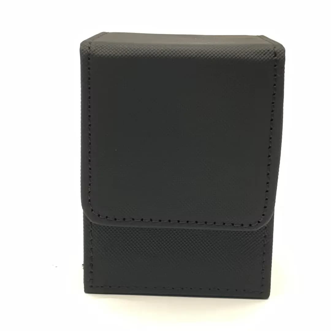 Card Fit For 100+Single Sleeved Cards , Leather Trading Commander Deck Box Compatible With Card Deck,Game Card Box