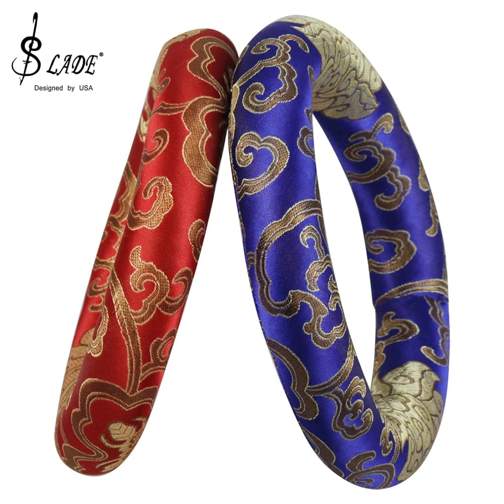 SLADE 17cm Singing Bowl Gasket Music Bowl Mat Cushion Silk Mats Pads For Tibetan Bowls Percussion Instrument Parts & Accessories