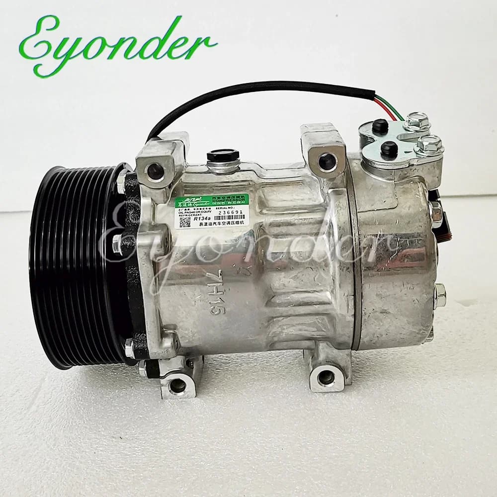 Pompa di raffreddamento del compressore dell'aria condizionata AC PV10 per Scania P G R T series R380 R340 G420 R500 R580 R620 1531196 1888032 8295