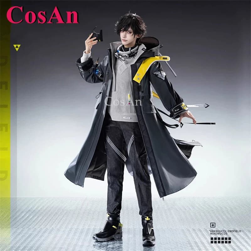 CosAn Game Arknights: Endfield Endministrator A Cosplay Costumes, fashionable battle uniforms, role-play clothing, S-XL sizes