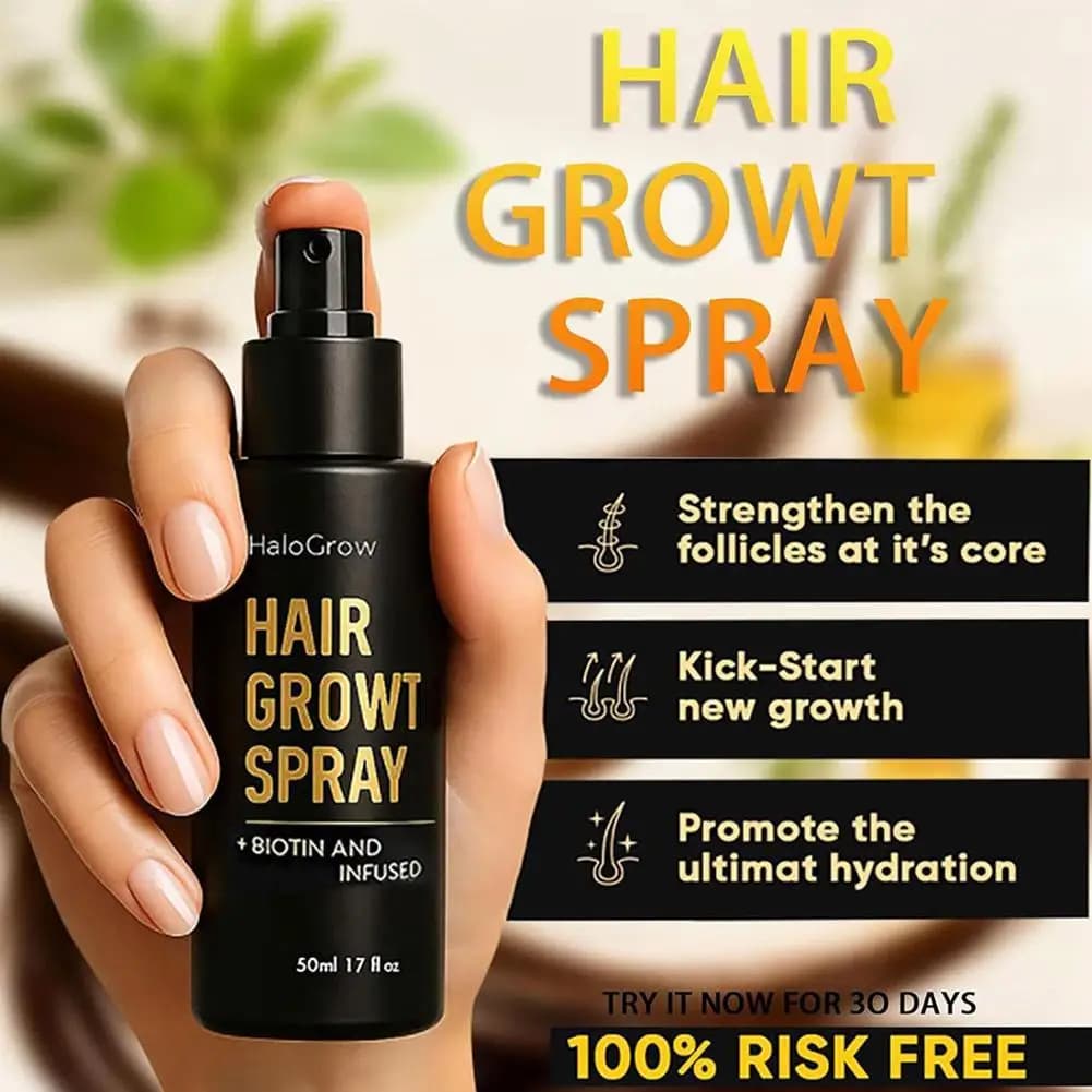 50ml Hair Growth Spray Promotes Hair Follicle Health Melanin Production Hair Thickening Treatment For Men Women Hair Care