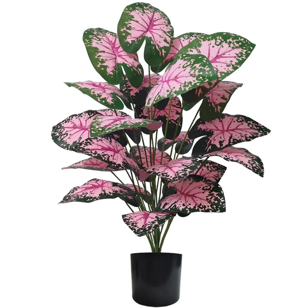 Pot Plants with Rose Leaves Artificial Plants Faux Decoration Artificial Flower Simulation Ornament for Home Decoration Wedding Party Dec