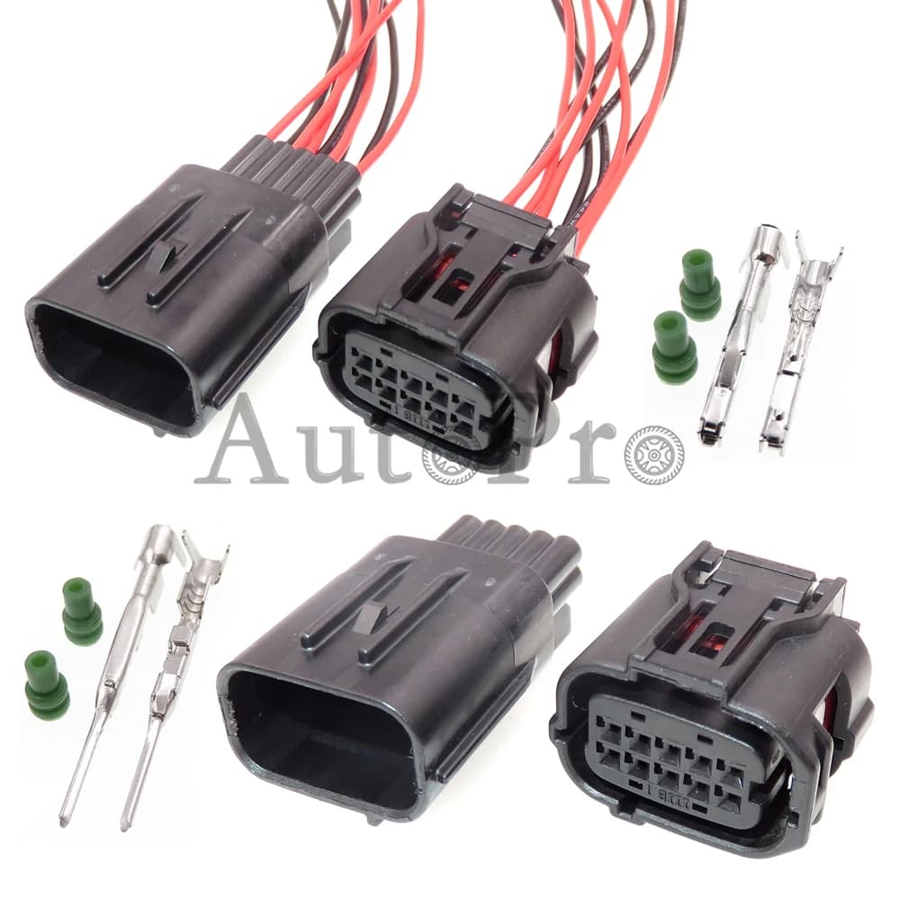 1 Set 10 fori 90980-12380 6189-1134 6188-0696 Radar di retromarcia per Auto presa elettrica adattatore per alloggiamento in plastica di avviamento automatico