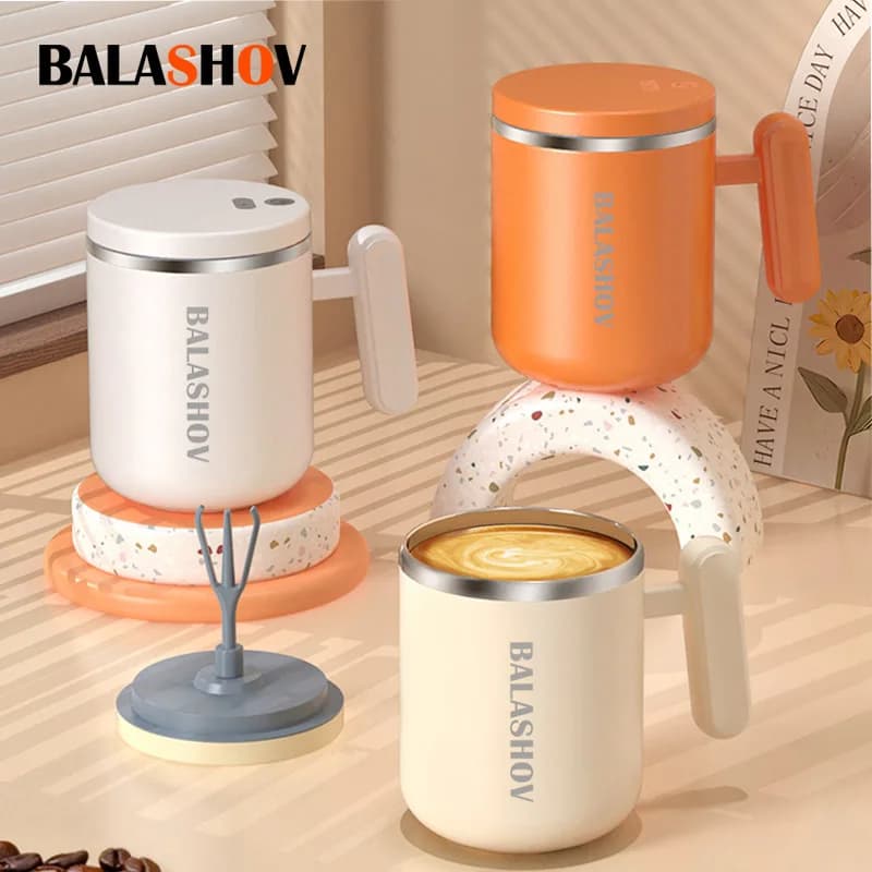 400 ml Automatic Coffee Cup Waterproof Protein Powder Electric Agitators for Home Office