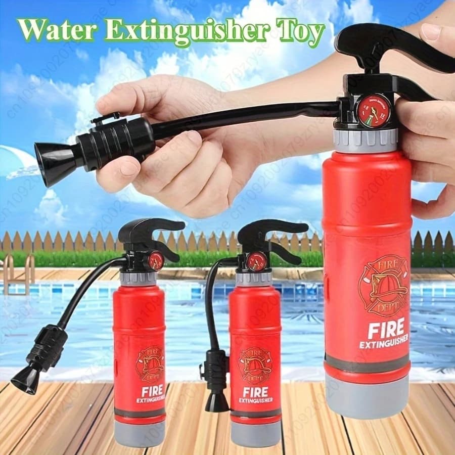 Mini divertente estintore, giocattoli acquatici novità, gadget giocosi | Giocattolo leggero, plastica resistente, divertente giocattolo da esterno, giocattolo da spiaggia