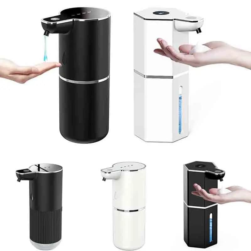 Dispenser automatico di sapone da 360 ml Touchless Tipo C Dispenser di sapone elettrico ricaricabile USB Dispenser di schiuma/liquido impermeabile