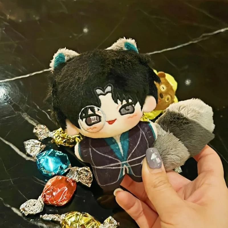 10 centimetri Anime Gioco Signore Delle Misteri Amon Kawaii Cosplay Bambola di Cotone Stella Marina Corpo Del Fumetto Mini Morbido Peluche Figure Giocattolo Ventole Regalo