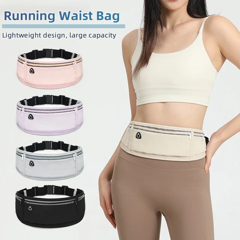 Marsupio Man Woman Outdoor Sports Waist Bag Mobile Phone Jogging Race Bike Bag
