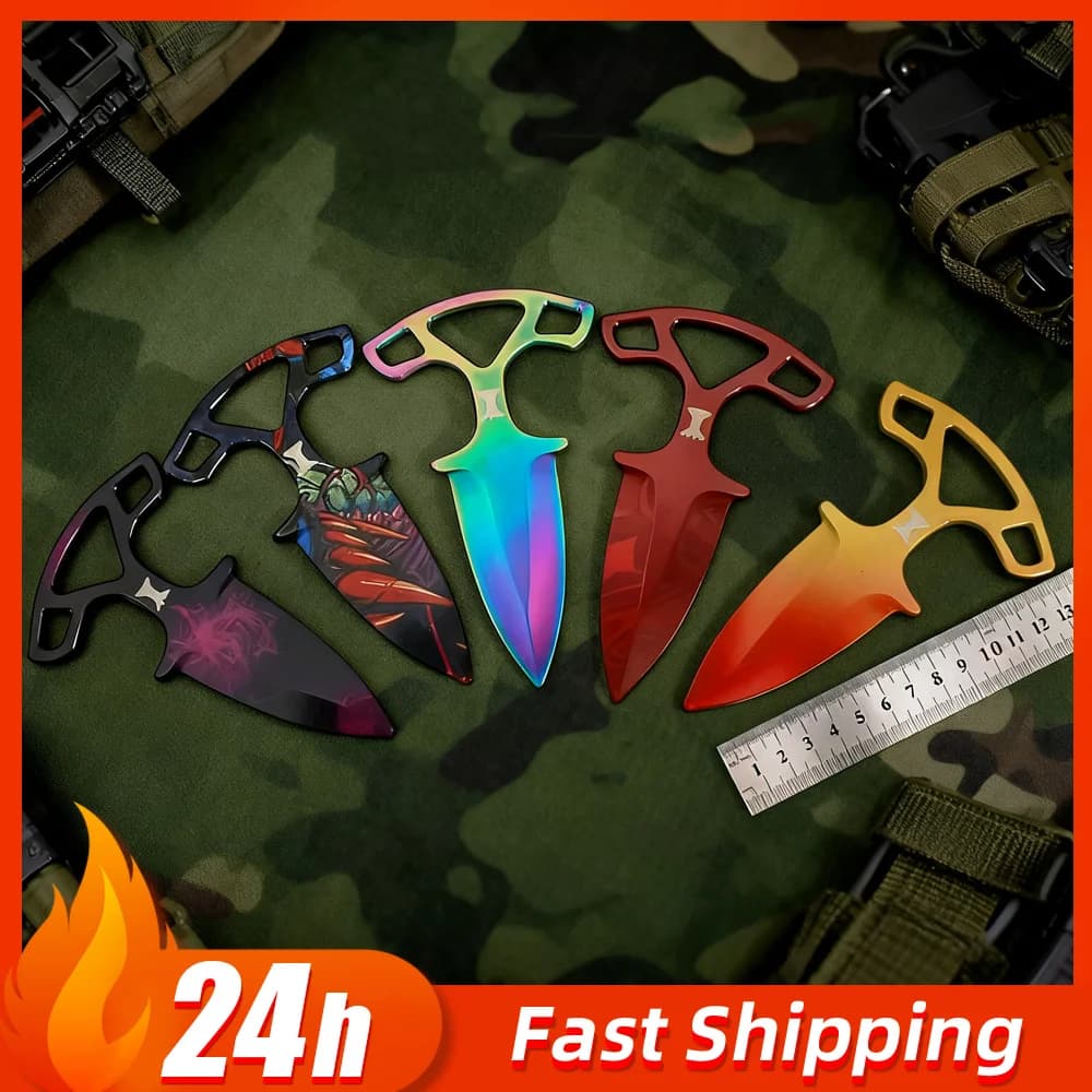 Go Game Periferica Shadow Ranger Blade Giocattolo di addestramento Non affilato Armi malese Modello Desktop da collezione Ornamento Ragazzo Giocattolo Regalo
