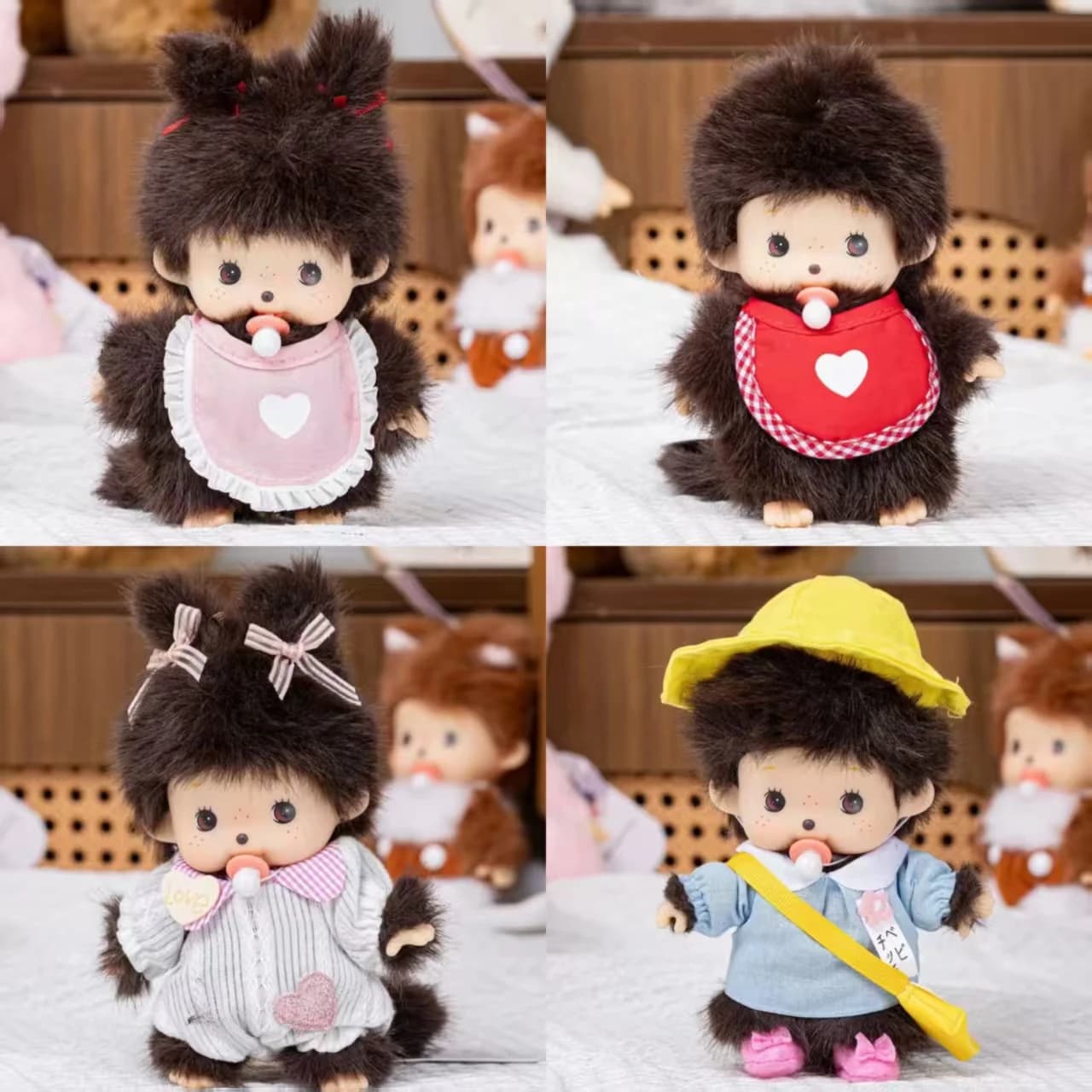 15cm Kawaii Mengqiqi Cute Anime Plush Doll Cute Anime Action Figure Kawaii Desktop Decoration Toy Perfect Surprise Gift For Fans