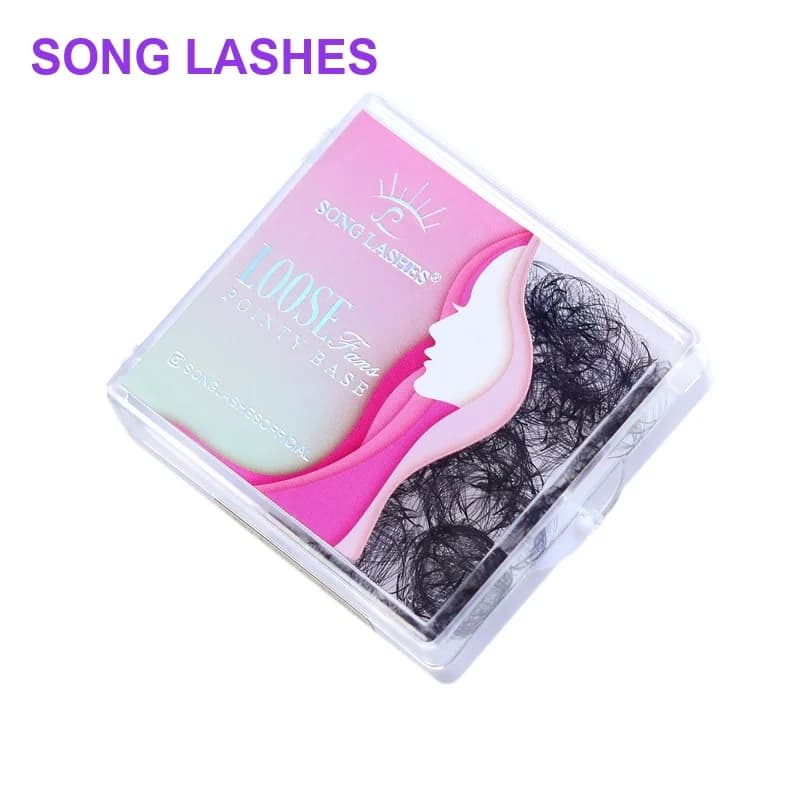 Song Lashes Promade Fans 3D-10D07 Pointy Base Loose Fans Sharp Thin Root Korea PBT Material 500 Fans Eyelash Extensions Choice