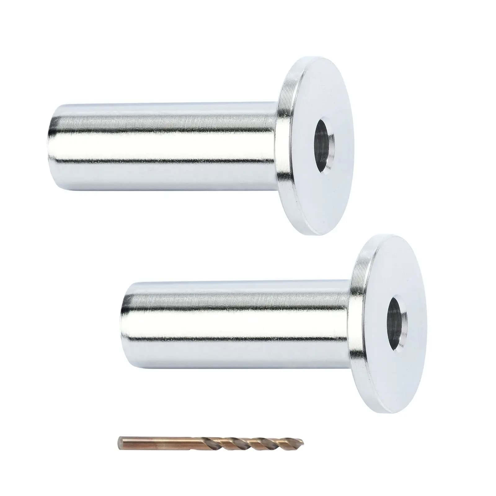 121 Pack T316 Stainless Steel Protector Sleeves for 1/8" Wire Rope Cable Railing, DIY Balustrade T316 Marine Grade, Come with A