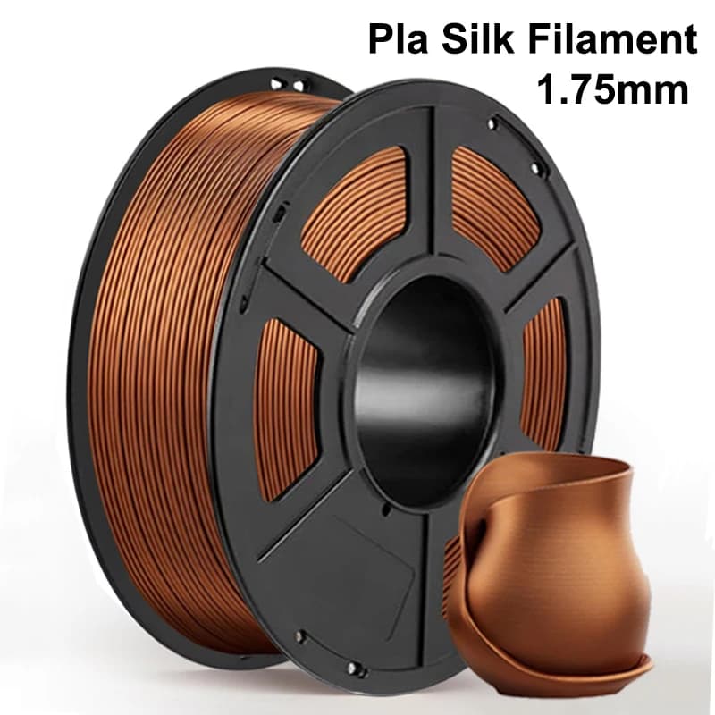 250g 500g 1Kg PLA Silk Copper Filament 3D Printer 1.75mm Copper Silk for 3D Printer