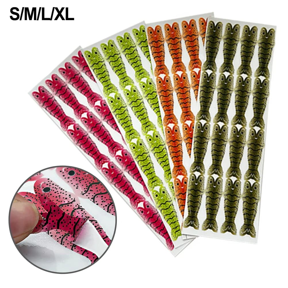Wall decals for Shrimptails for Fishing baits in Moscow, Ideal material for creating Efficacy baits, Available in Different sizes