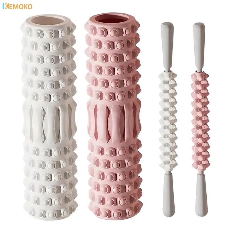 Yoga Column Foam Muscle Roller Fitness Pilates Muscle Relaxation Back Massage Roller Gym Release Myofascial Body Relaxation