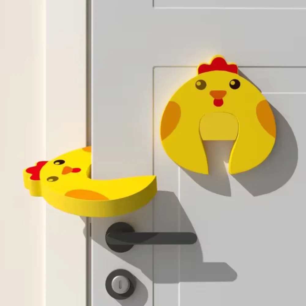 Simpatico cartone animato animale neonato cura di sicurezza mobili protezione carta fermaporta sicurezza bambino blocco protezione dito