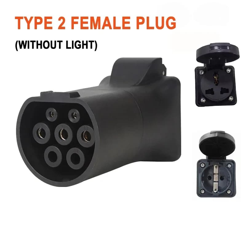 Spina adattatore per caricabatterie per veicoli elettrici V2L per MG4 per scarica MG5 470Ω Tipo 2 Strumento Schuko a presa UE Connettore universale