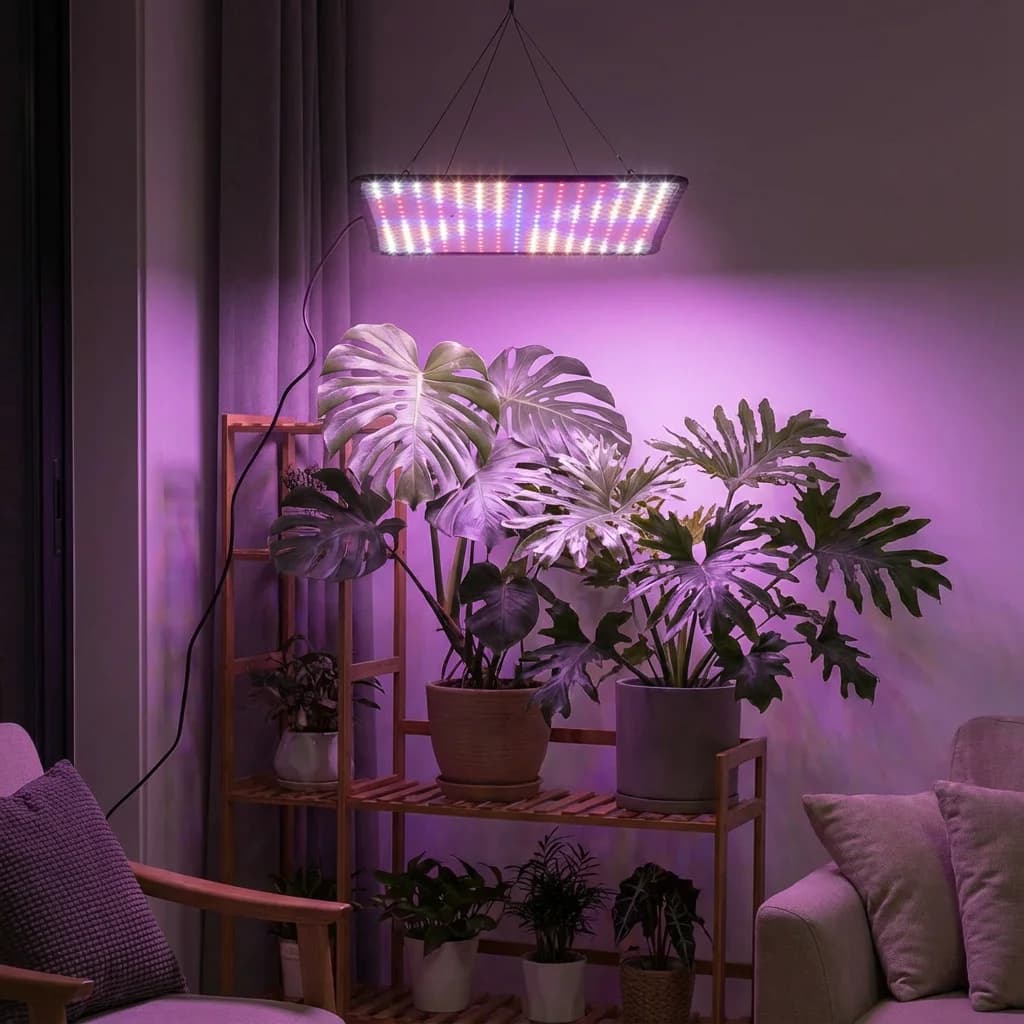 Cultivation lights, for Indoor Germination, Complete LED Spectrum Lamp to Accelerate Growth, Flowering and Fruit Yield, Ideal for Bedroom