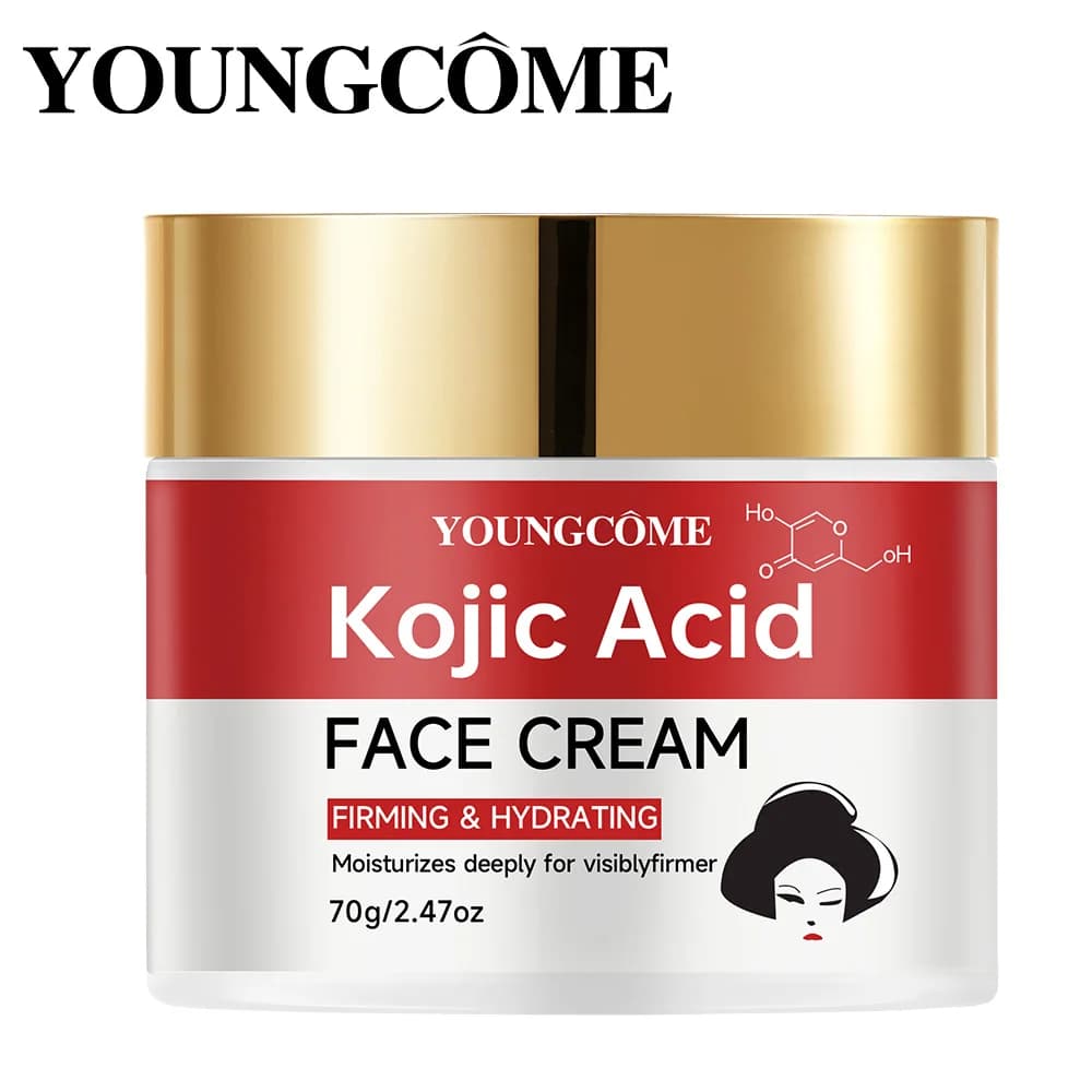 YOUNGCOME Collagen Acid Cream Kójico Hydrating Anti-wrinkles Aging Nutrires Damaged Brilliant Lyscia Skin Face Care Repair