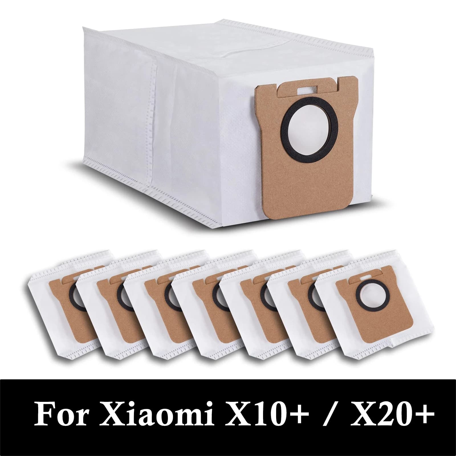 Sacchetti per aspirapolvere per Xiaomi X10+/X20+, X20 Pro/Max, per Dreame L20/L10s/L10/L10s Pro/L50 Pro Ultra, L20 Ultra/X40 Accessori