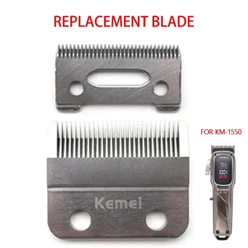 Accessori per tagliacapelli Kemei KM-1550 – Lame di ricambio originali Testina per tagliacapelli con lama per tagliacapelli per KM-1550
