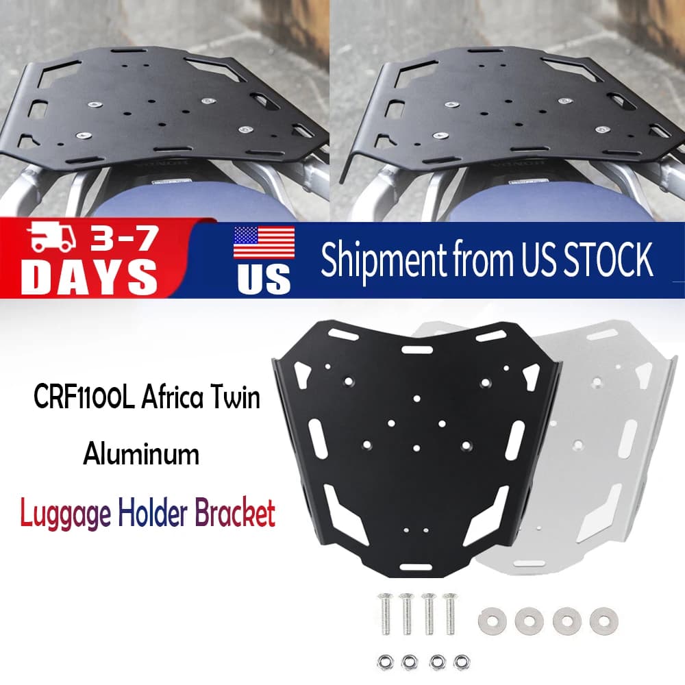Package rack for Honda CRF1100L Africa Twin ADV Sports 2019-2024 Motorcycle glove bag Upper box Shelf Brace Support for tail load