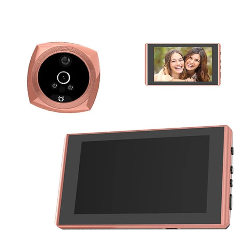 Nuovo 4.5 pollici N6 spioncino Video campanello telecamera Video-eye Motion Detection Monitor campanello digitale visualizzatore porta visione notturna PIR