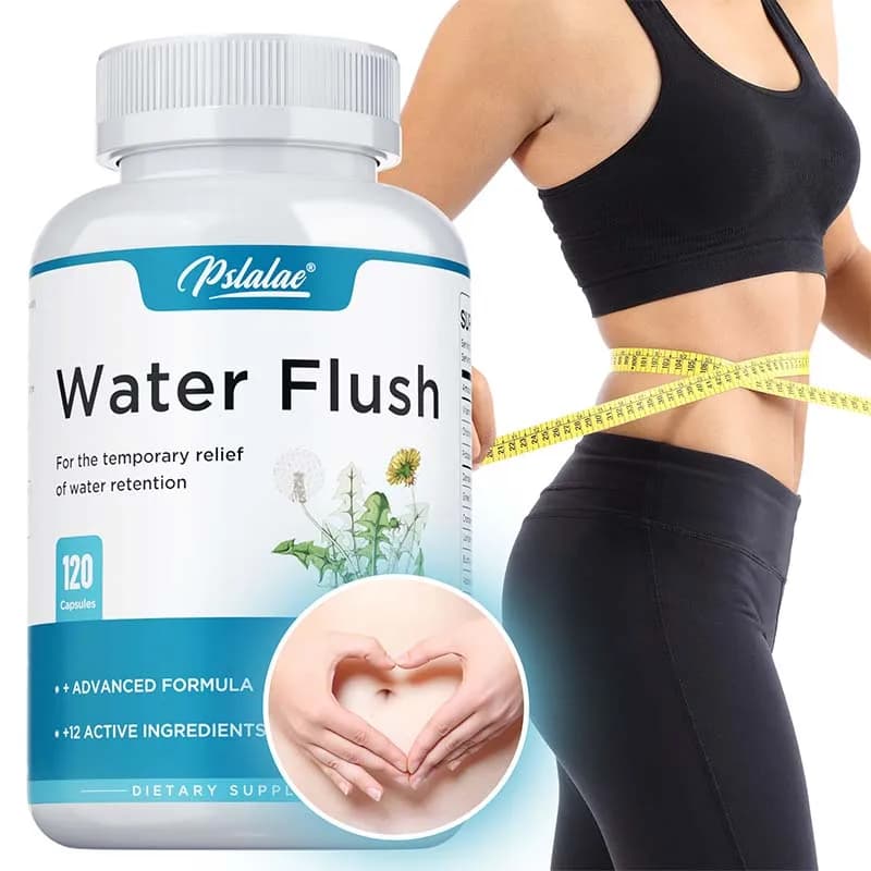 Diuretic supplement capsules for weight loss: relieves swelling, reduces excess water, helps detoxification and urinary health