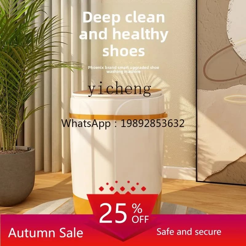 Lavatrice per scarpe per uso domestico piccola spazzolatrice automatica intelligente per scarpe lavatrice per scarpe pigra