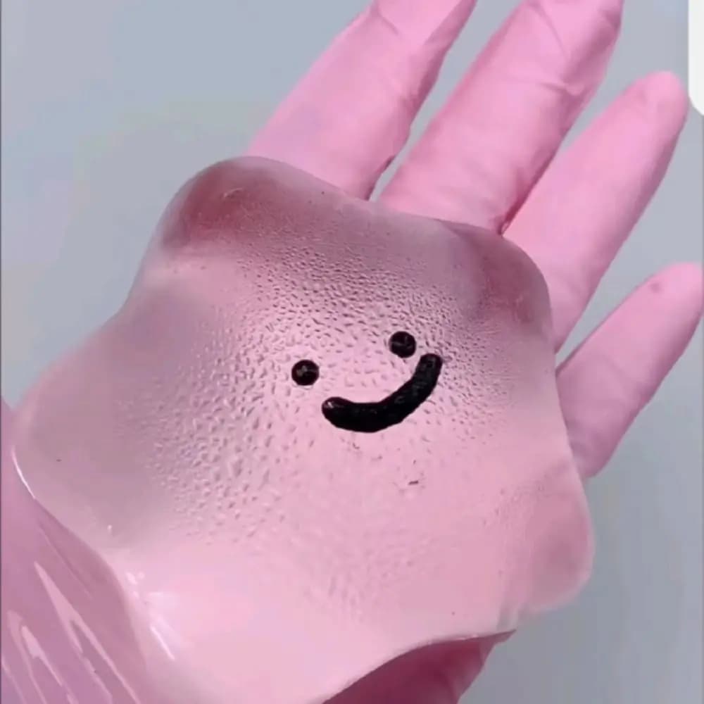 Taba Squishy Divertenti Palline Antistress Autismo Giocattoli Sensoriali Sollievo dallo stress e dall'ansia Giocattoli Fidget Star Bunny Palla d'acqua Regalo per bambini adulti