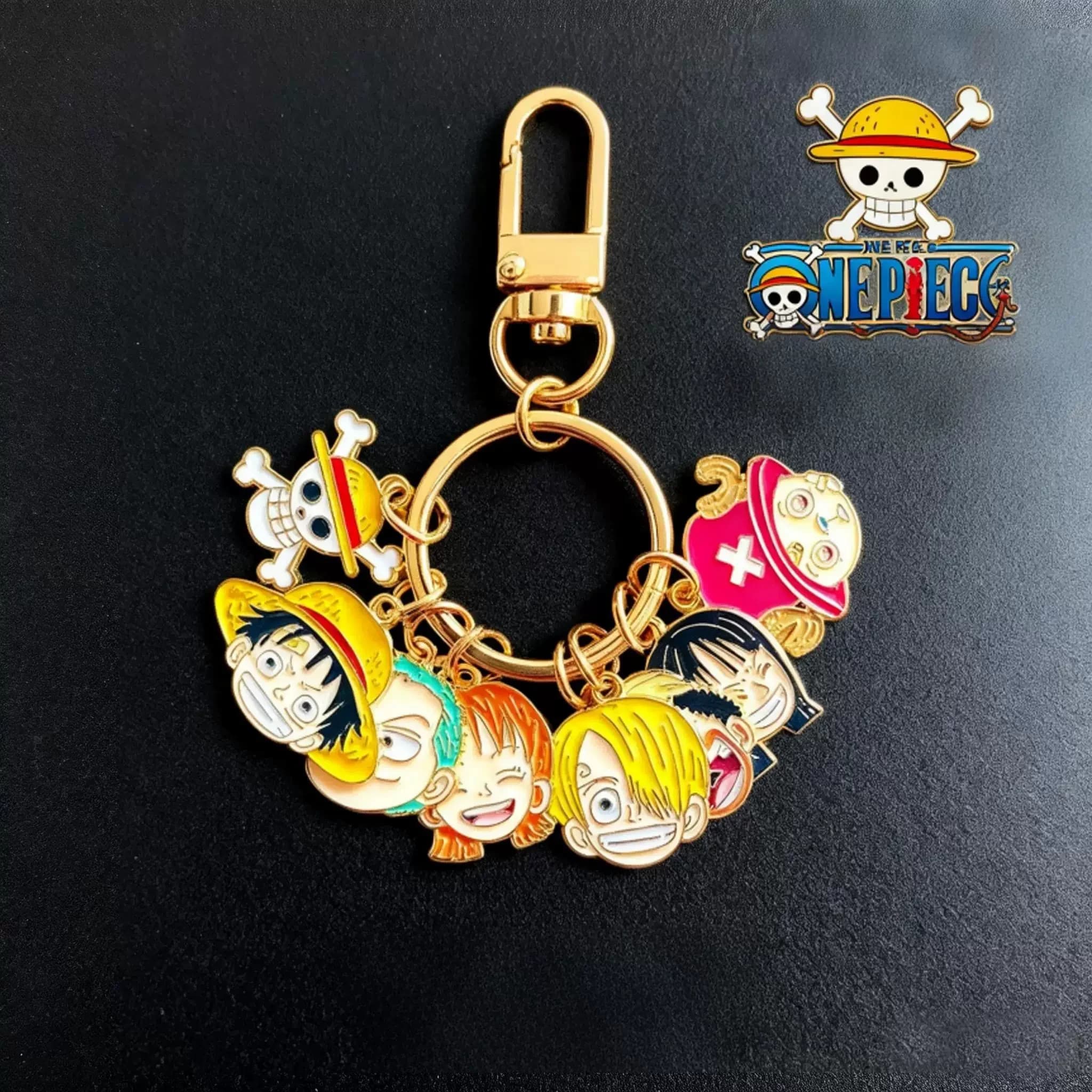 One Piece Series Bag Pendant Keychain Anime Periphery Creativity Friend Festival Gift Cartoon Exquisite Accessories Trendy Toy