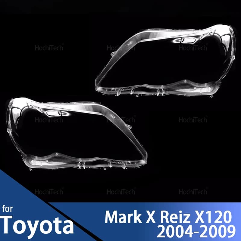 Per Toyota Mark X Reiz X120 2004-2009 Auto Borsette Faro Paralume Borsette Copertura Trasparente Faro Anteriore Copriobiettivo