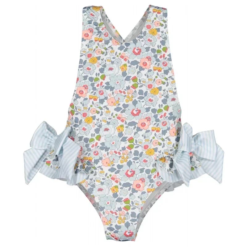Costume da bagno per ragazze Amoi Baby One Piece Sling Print Cute Beach Bikini Swimwear costumi da bagno per bambina 2-7Y biquini infantil menina