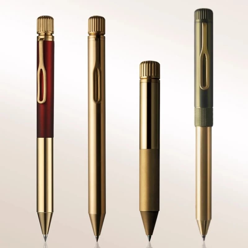Giappone Cancelleria New-Sakura Sakura Ottone Penna portatile in oro Penna gel di fascia alta Penne firmate per ufficio scolastico in metallo di qualità autentica